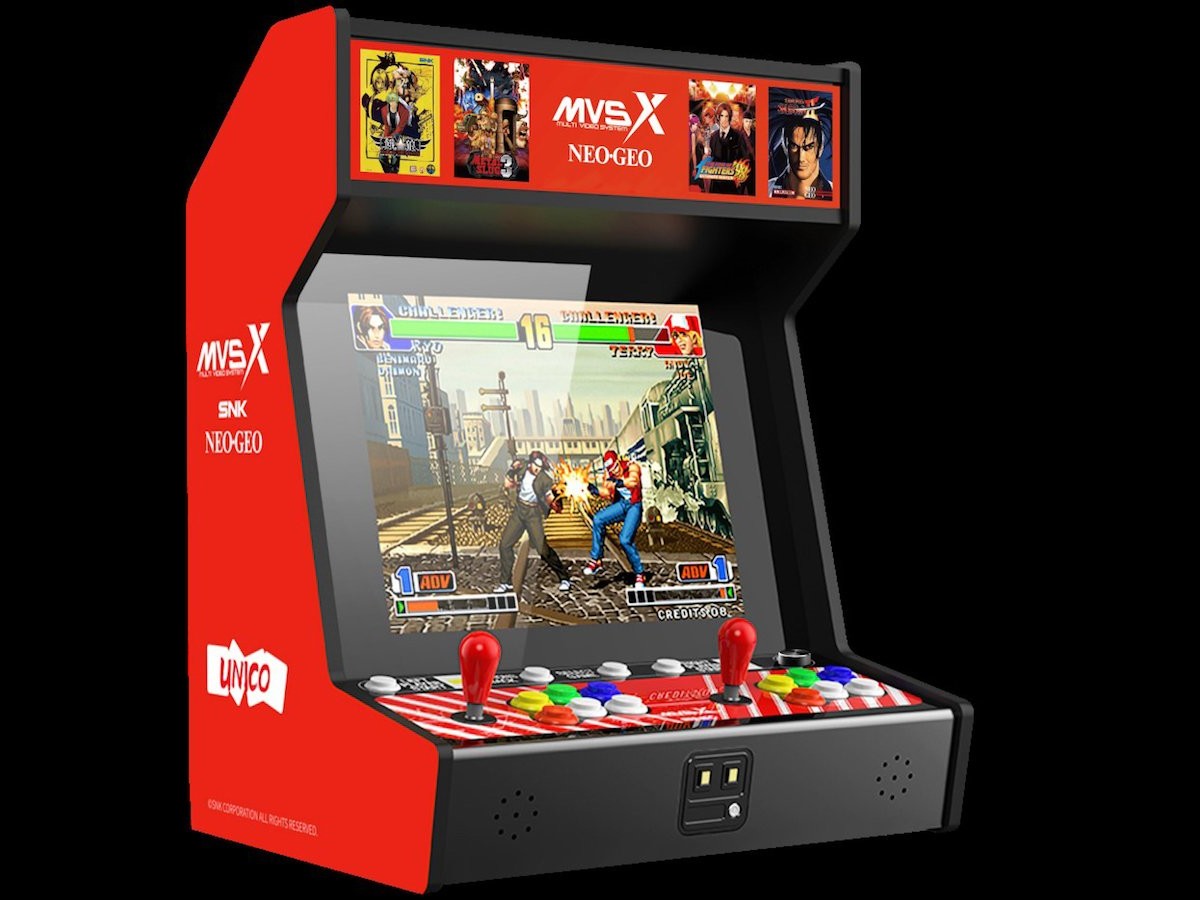 MVSX Home Arcade multivideo system comes with 50 games