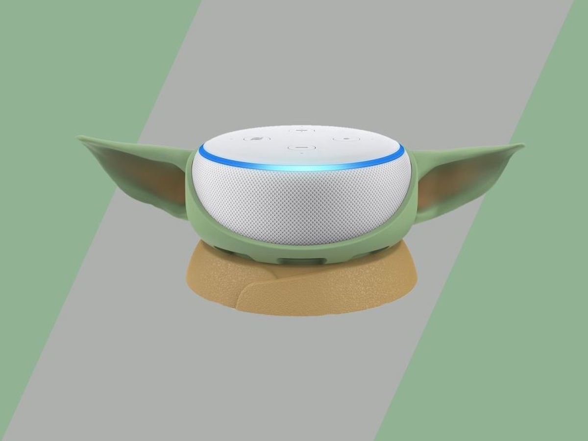 Otterbox Mandalorian Amazon Echo Dot Case turns your device into Baby Yoda