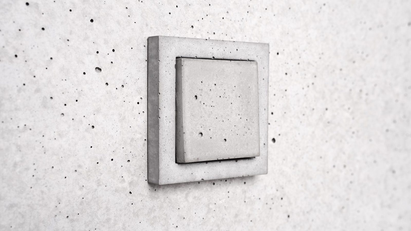 Sekhina Concrete Cover Wall Switch Plates