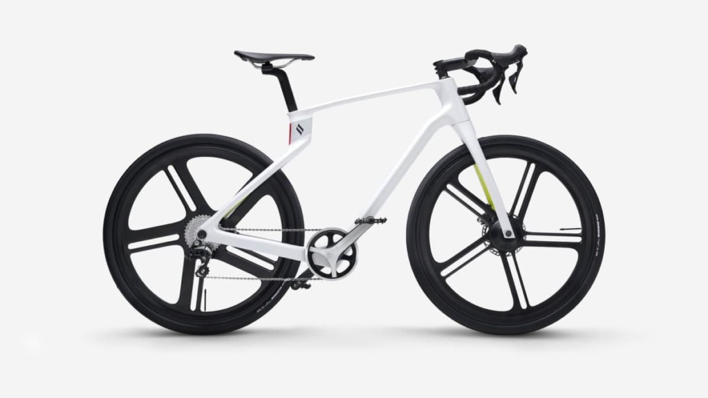 This unique carbon fiber bicycle is super light and 3Dprinted » Gadget