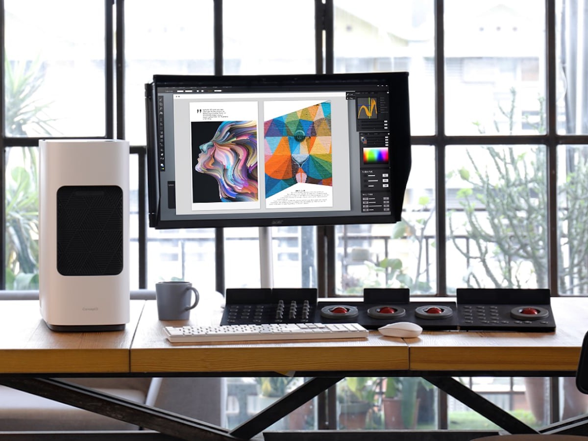 Acer ConceptD CM3 professional monitor produces PANTONE-Validated colors