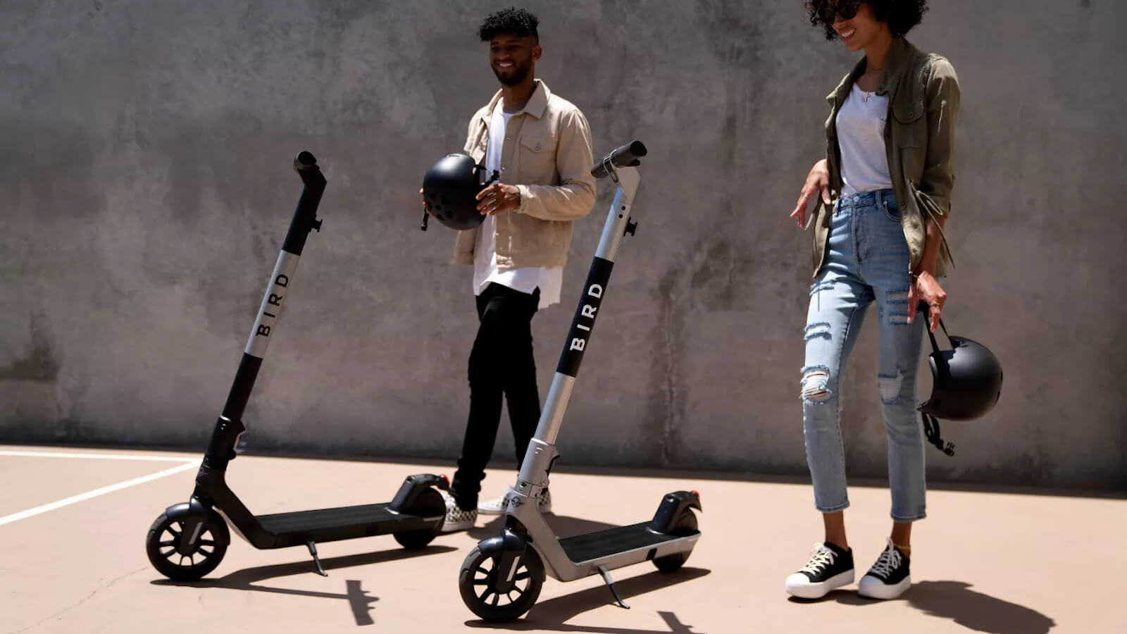 Bird Air compact electric scooter has Bluetooth connectivity
