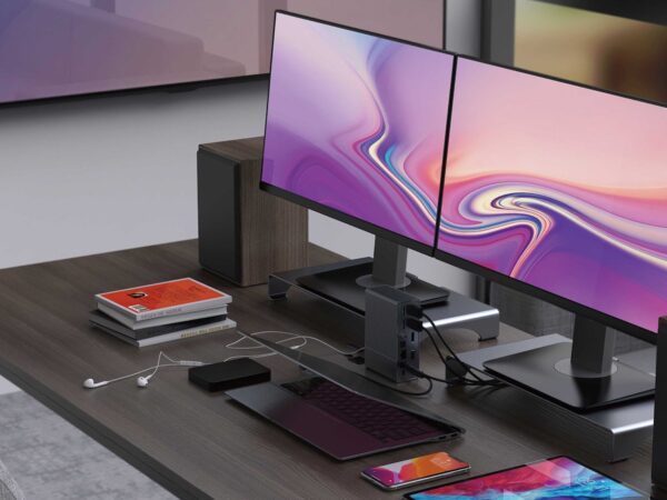 HyperDrive GEN2 USB-C docking station features 18 ports in one device