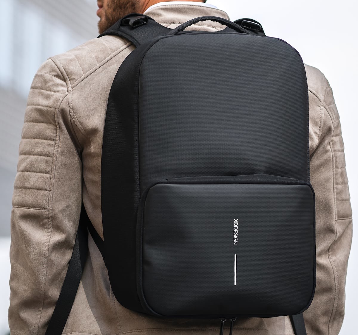 Mochila De Gimnasio XD Design Flex - Negra, Práctica Y Antirrobo