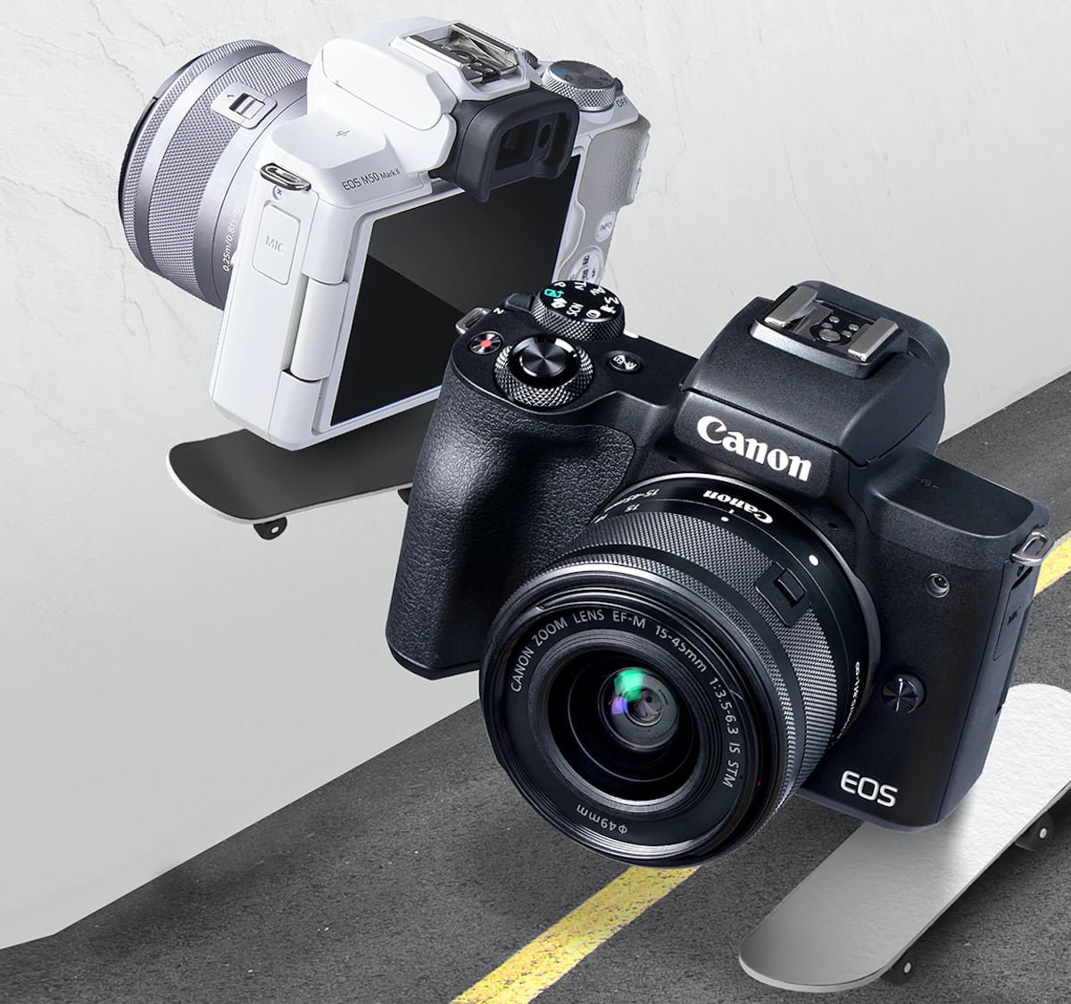 Canon EOS M50 Mark II interchangeable lens camera has video and streaming abilities