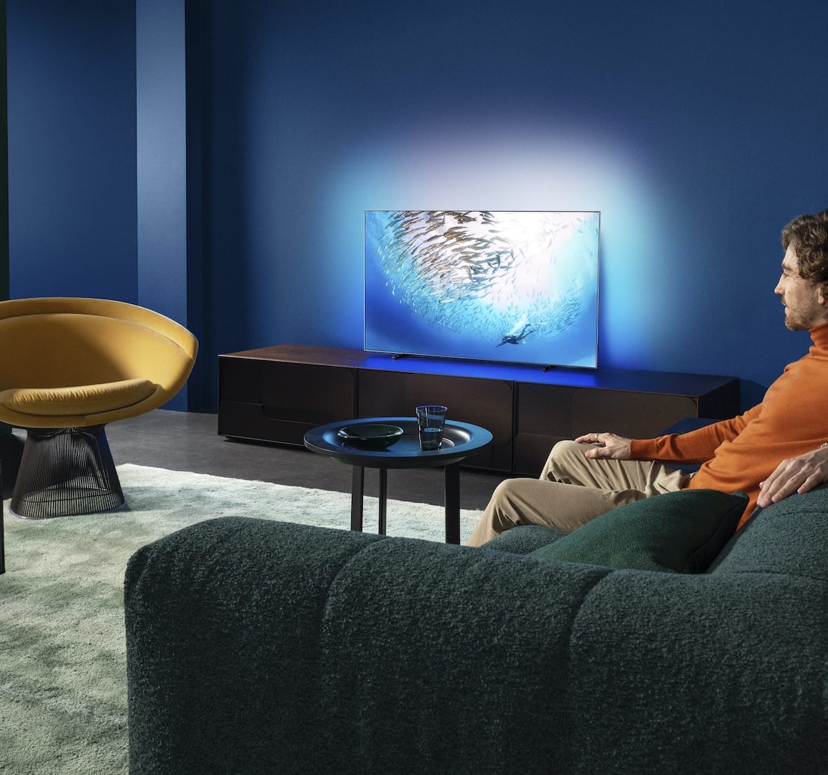 Philips OLED805 4K UHD Android TV boasts incredible images and a minimalist shape