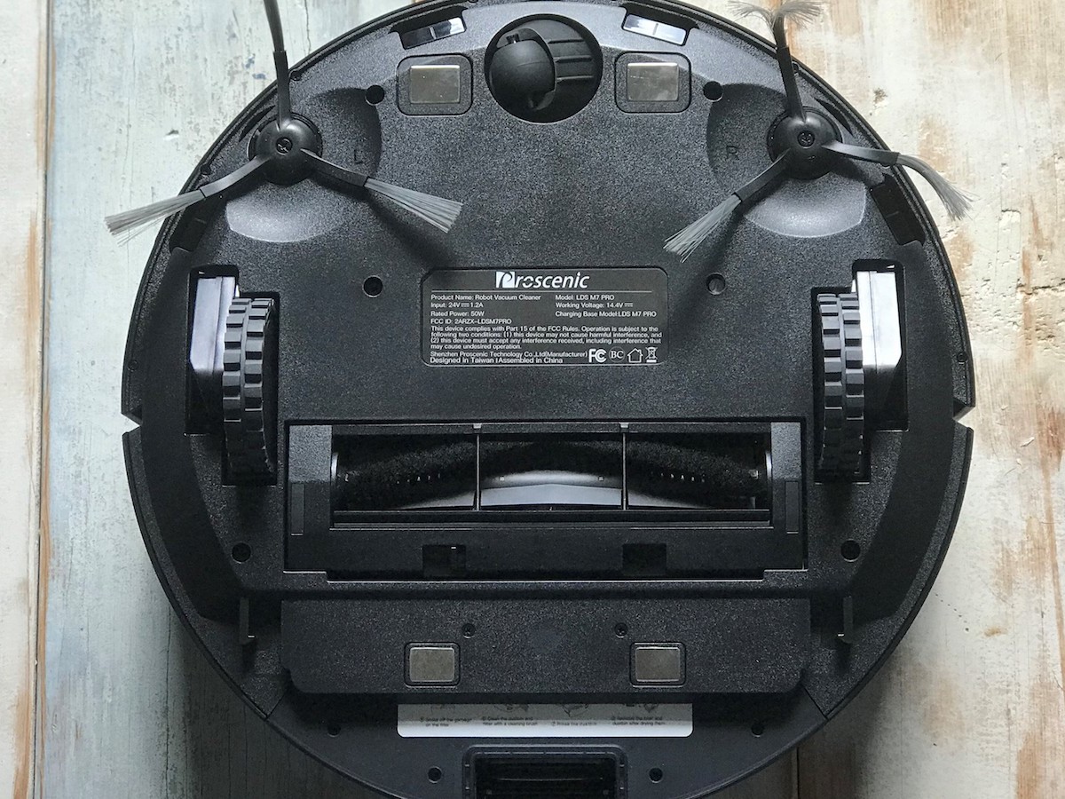 Proscenic M7 Pro LDS intelligent robot vacuum uses Vboost technology