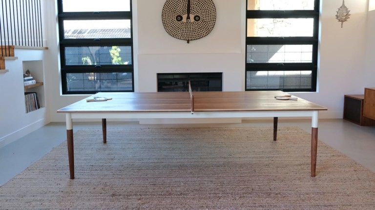 Designer Outdoor Ping Pong Table — Sean Woolsey Studio