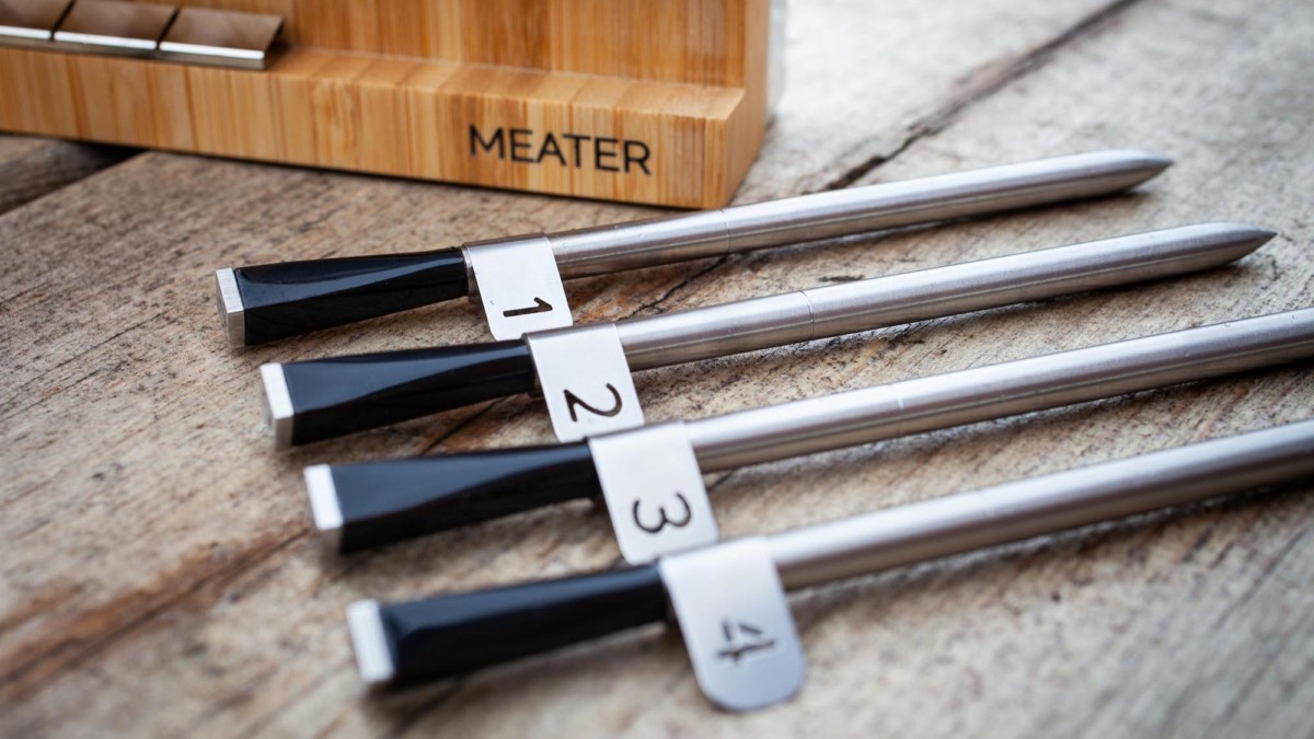 MEATER Block smart cooking probes allow you to accurately cook food to