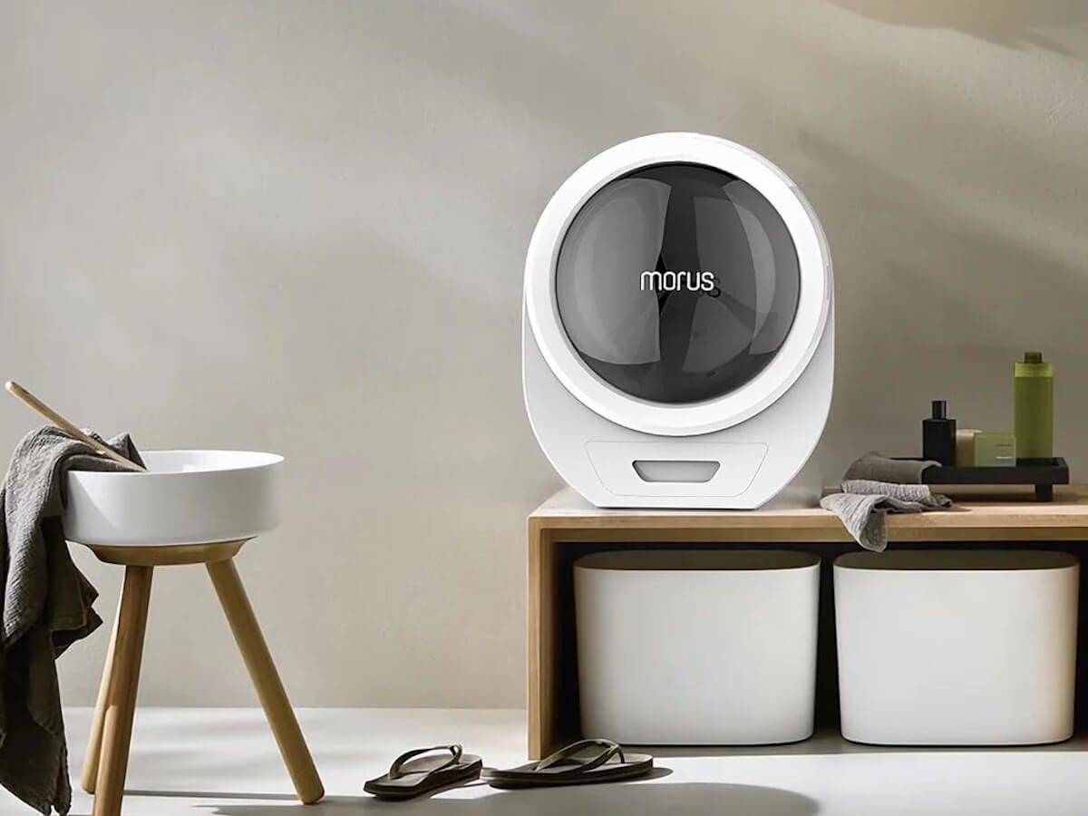 Morus Zero vacuum clothes dryer has an ultrafast drying time of 15 minutes