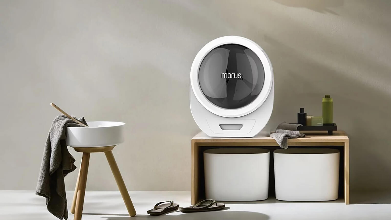 Morus Zero vacuum clothes dryer has an ultrafast drying time of 15 minutes  » Gadget Flow