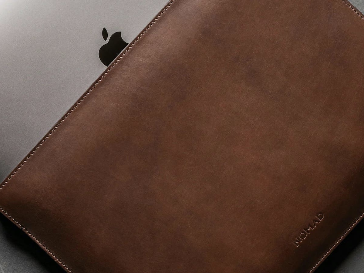Nomad Leather Sleeve MacBook Pro cover is slim yet protective