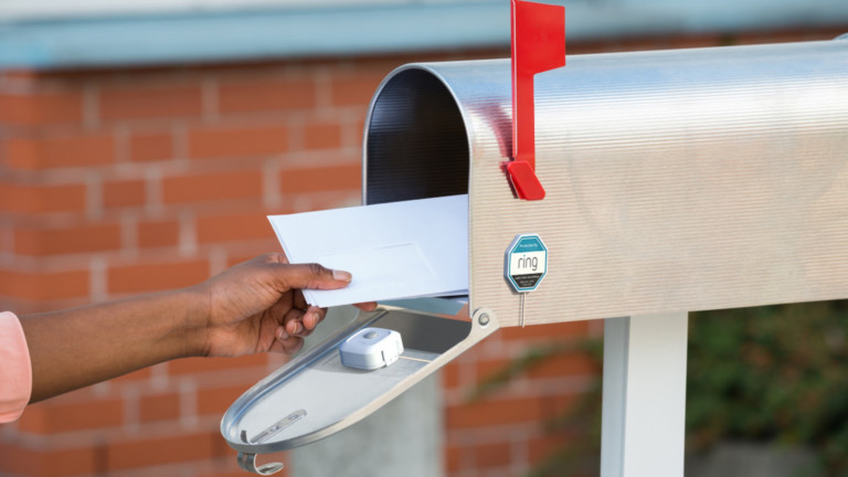 Ring Mailbox Secure Sensor sends you motion-activated notifications when your mail arrives