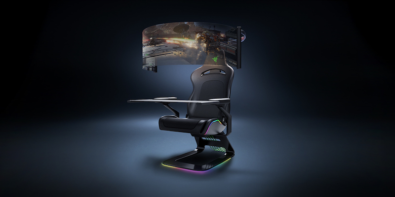 Razer Project Brooklyn concept gaming chair