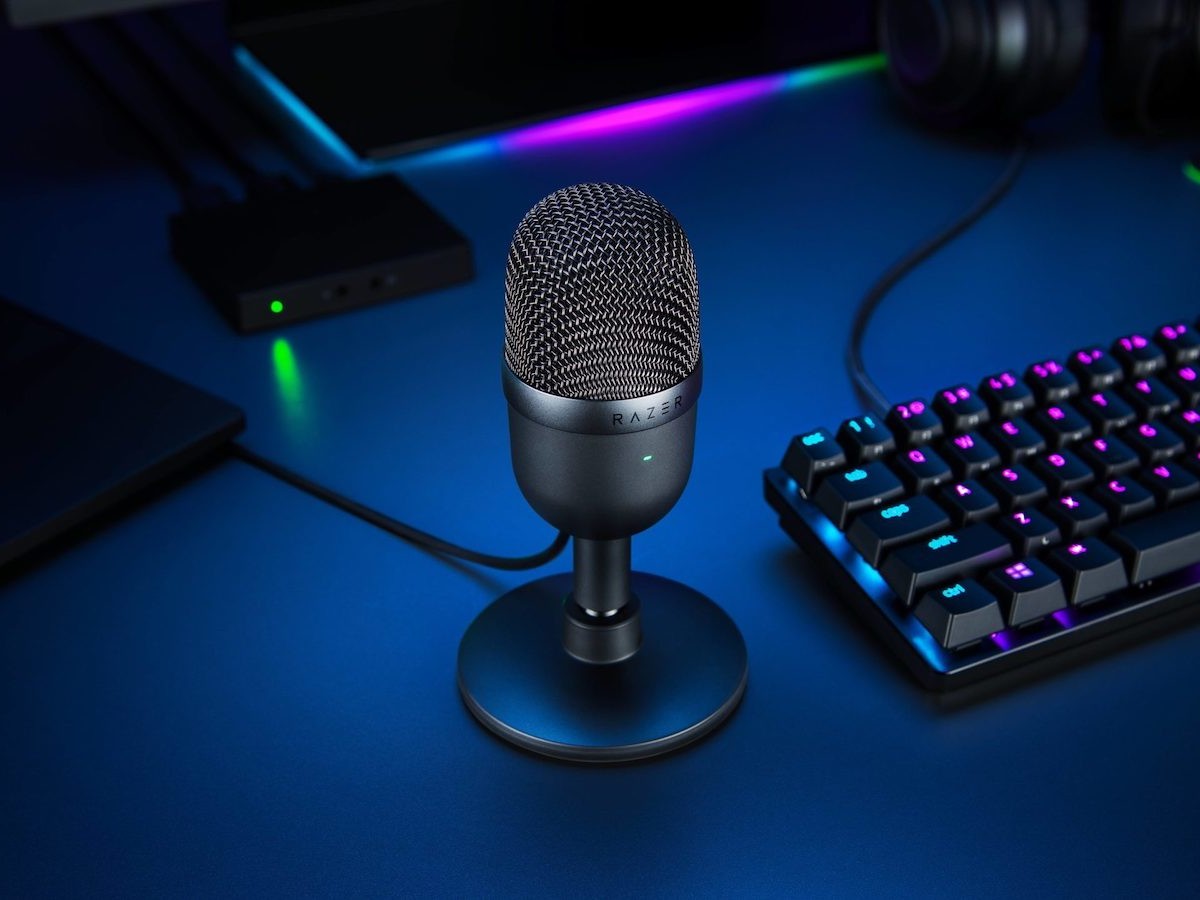 Razer Seiren Mini portable microphone uses a precise supercardioid