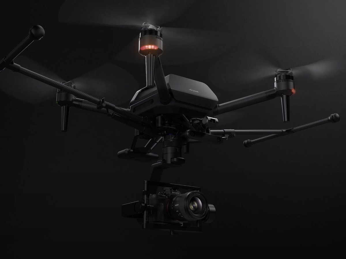 Sony Airpeak S1 drone is a small, professional drone that carries the