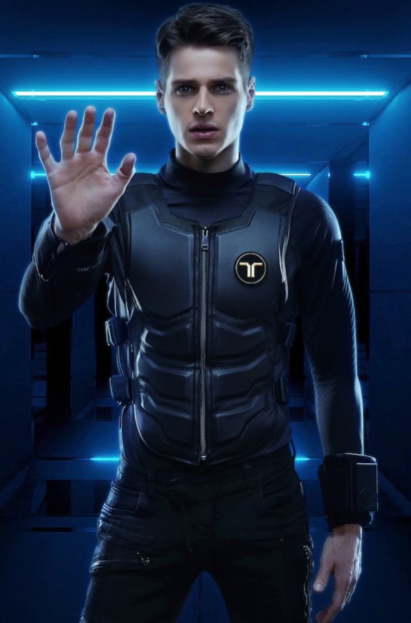 bHaptics TactSuit X40 full-body haptic suit has 40 feedback points