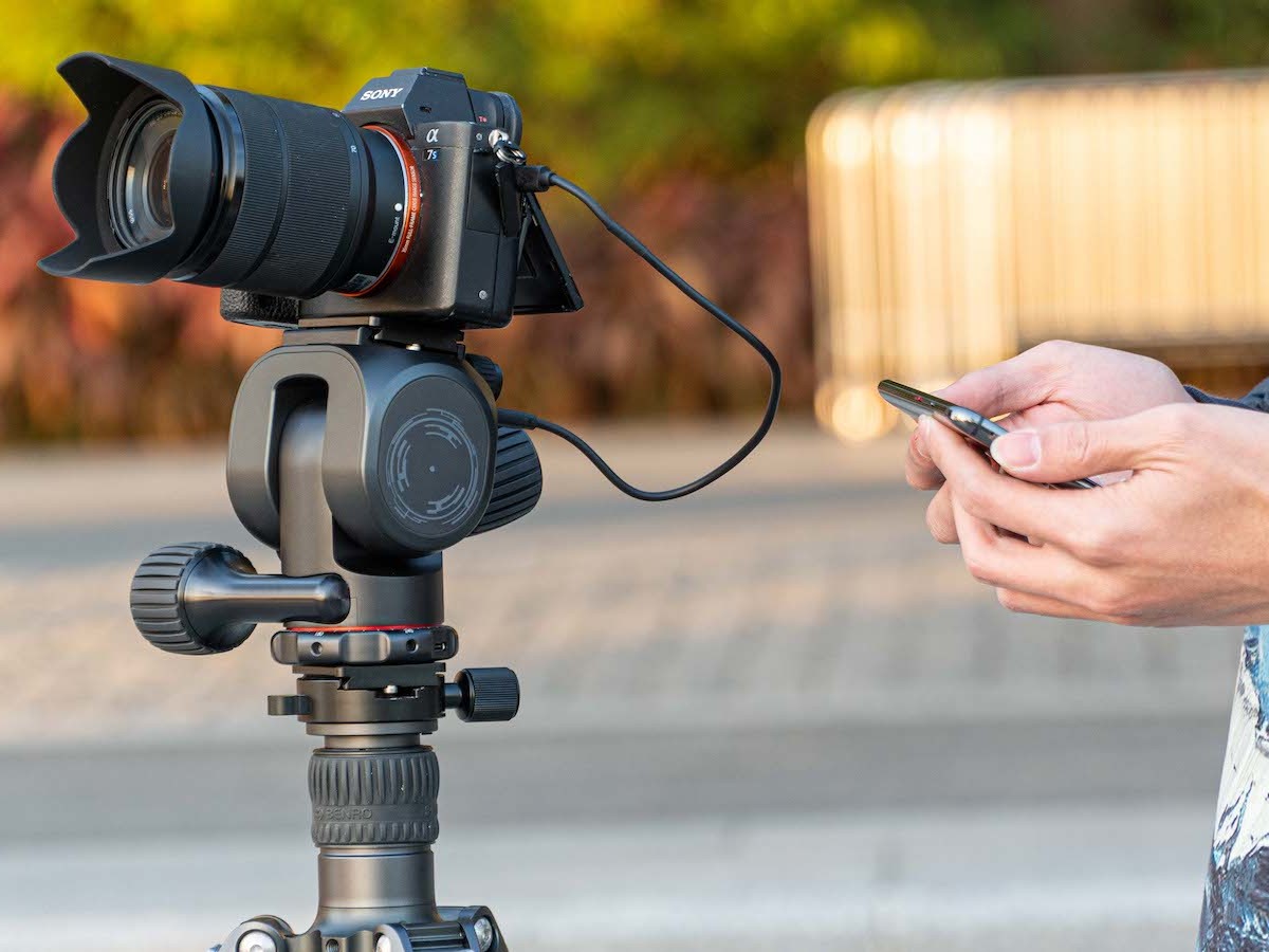 Polaris smart electric tripod head is great for timelapse, panorama