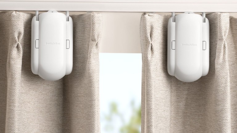 SwitchBot Smart Curtain lets you schedule when your curtains open and close