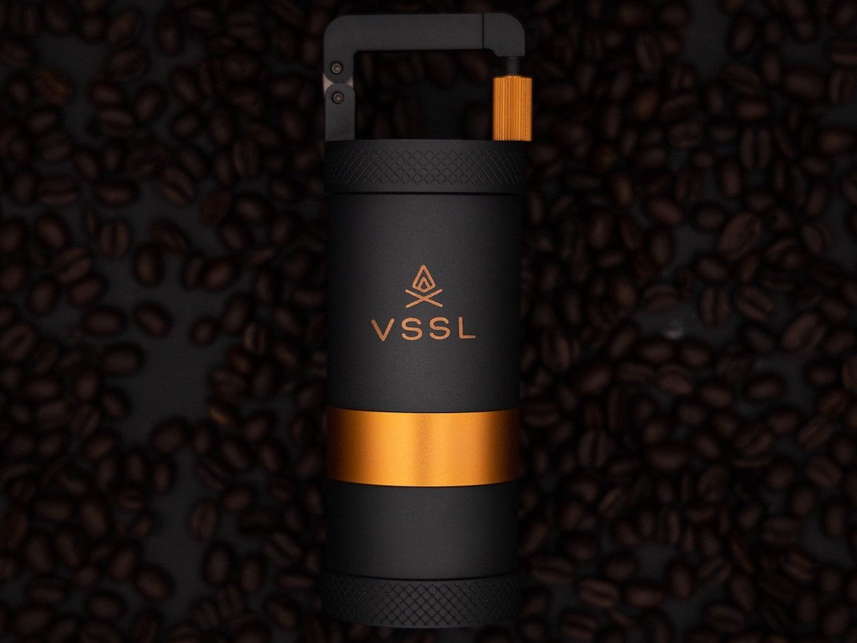 VSSL Java Handheld Coffee Grinder lets you make coffee on the go with