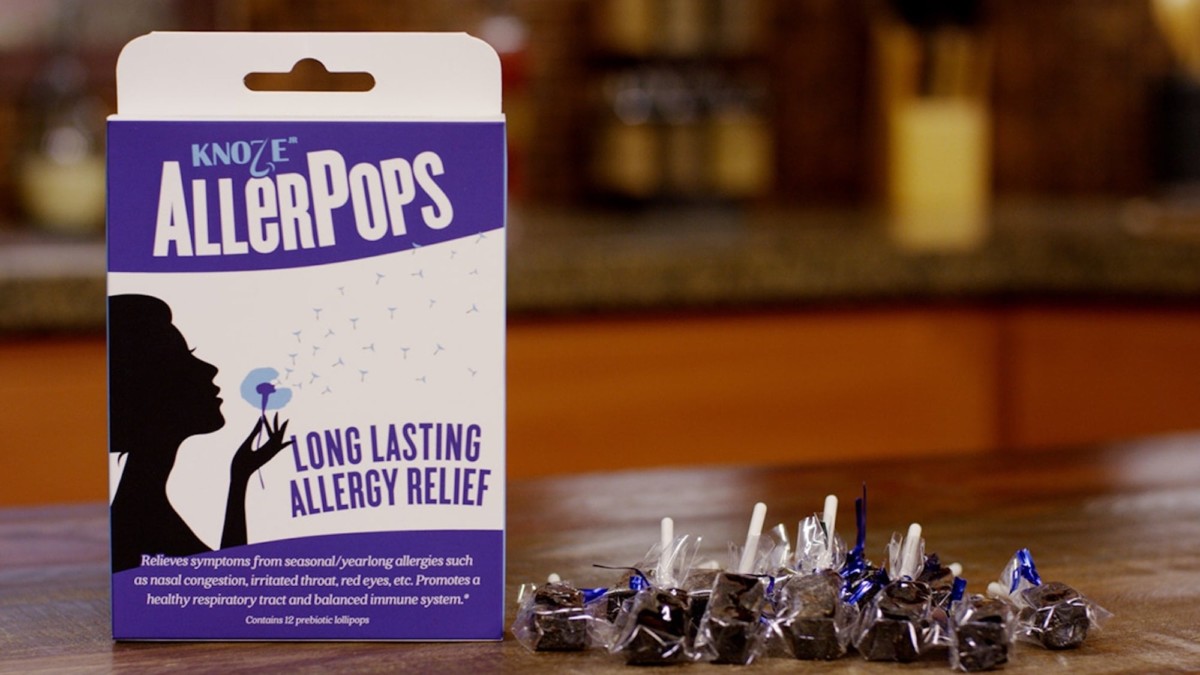 These allergy-relief suckers help you feel better without chemicals