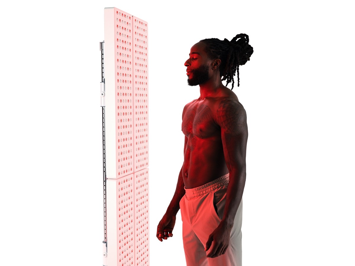 Joovv red and infrared LED light series helps with inflammation, skin