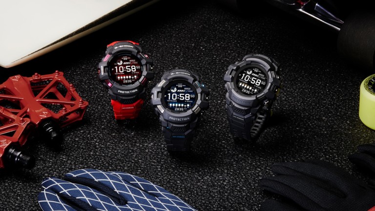 CASIO G-SHOCK G-SQUAD PRO GSW-H1000 watch series works with Google Wear OS