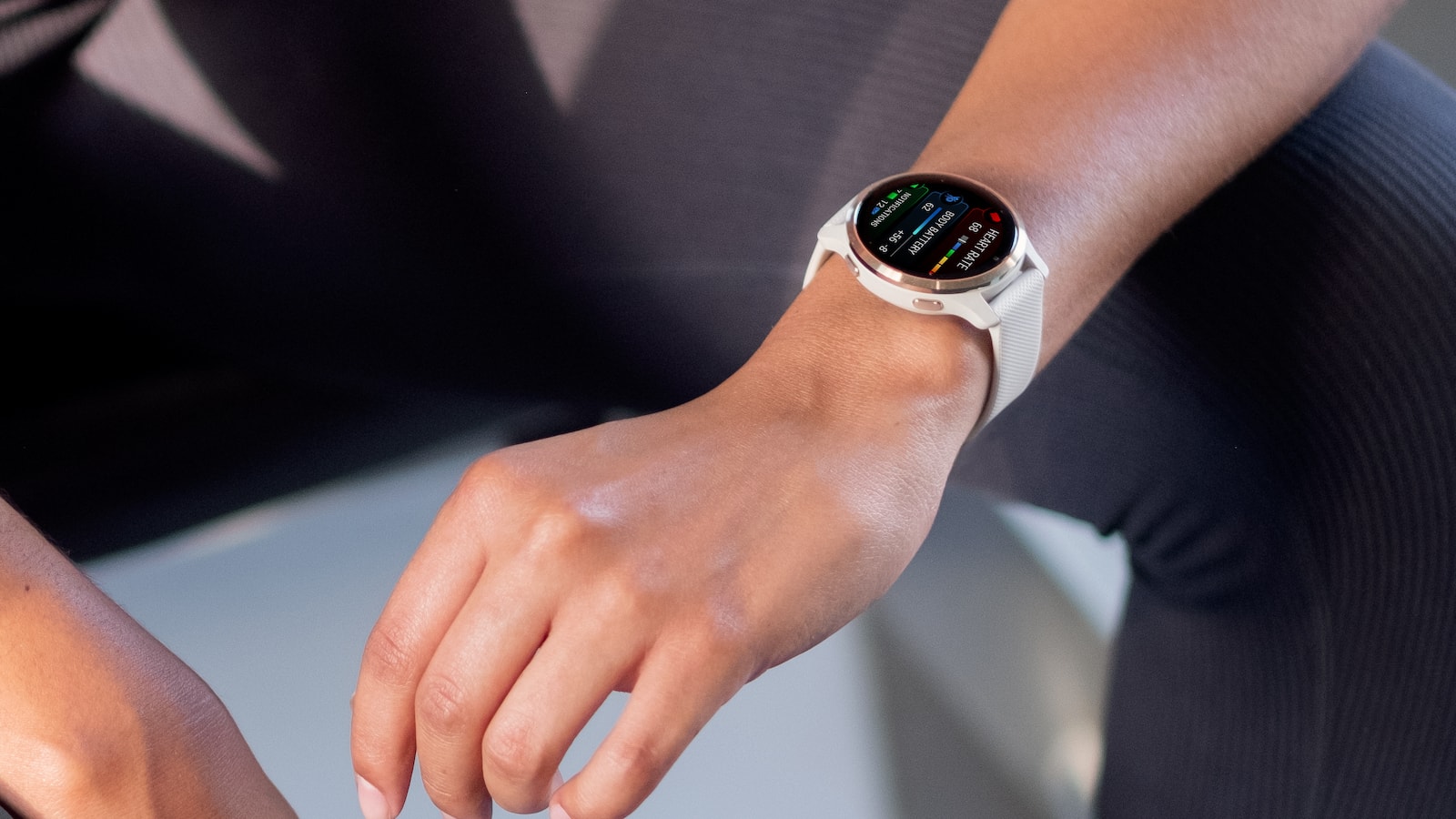 Garmin Venu 2S compact fitness smartwatch has more than 25 built