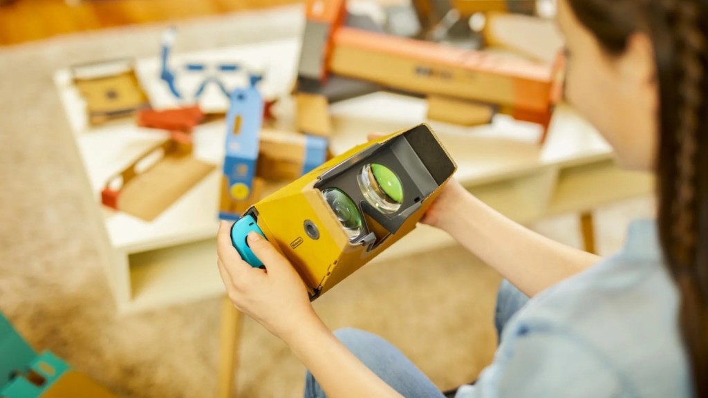 How to keep your kids active and learning this spring Nintendo Labo Toy-Con 04 VR kit