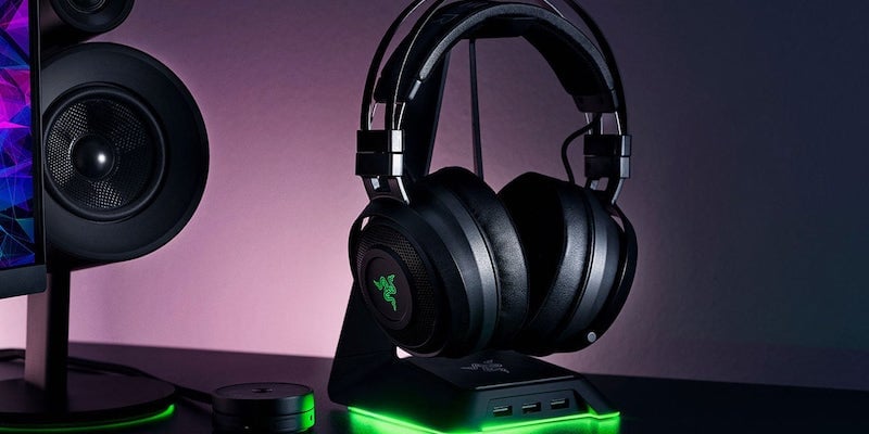 Pro-quality gaming gadgets and gear to level up your gaming Razer Base Station Chroma USB headset desk stand