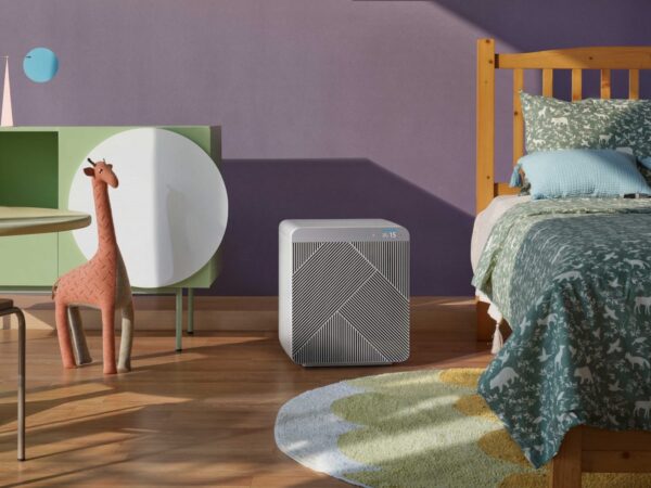 Samsung Bespoke Cube Smart Air Purifier has a quiet Wind-Free design and an extra filter