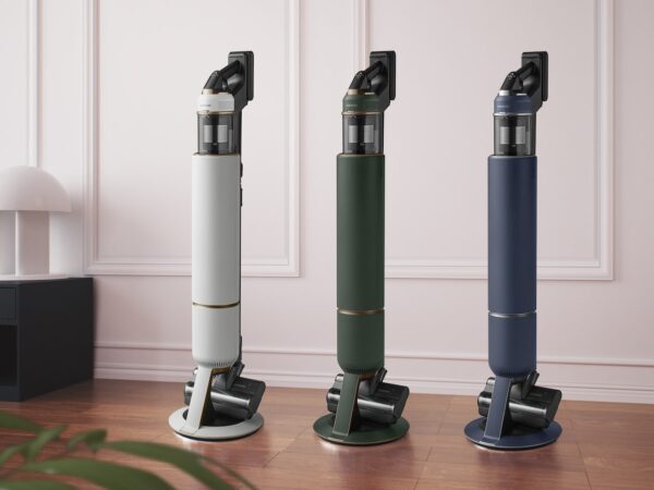 Samsung Bespoke Jet Cordless Stick Vacuum has the Samsung Clean Station and charging dock