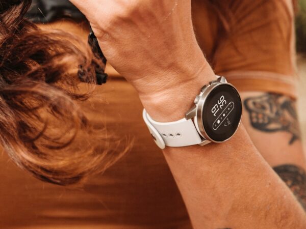 Suunto 9 Peak GPS watch features grade 5 titanium for lighter weight and comfortable wear