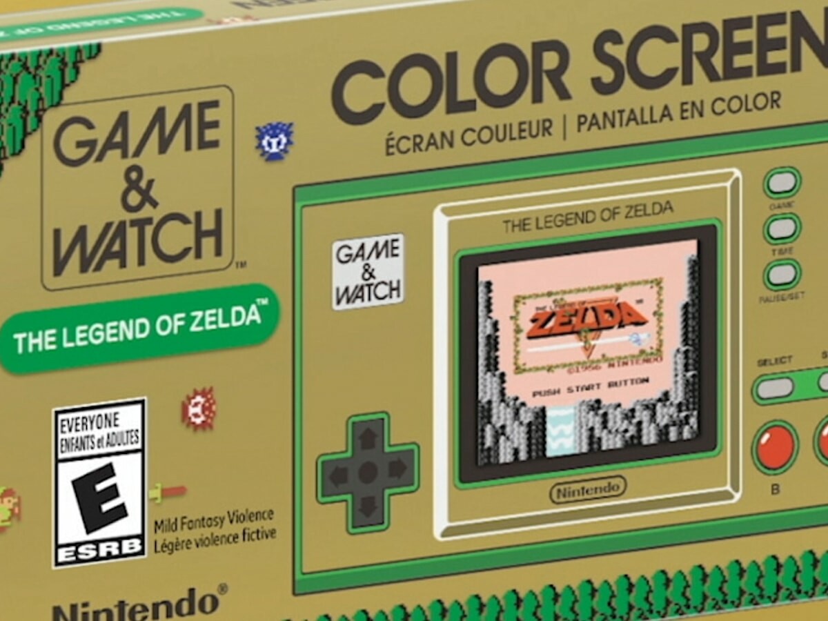 Nintendo Game & Watch The Legend of Zelda collectible system has a classic retro look » Gadget Flow