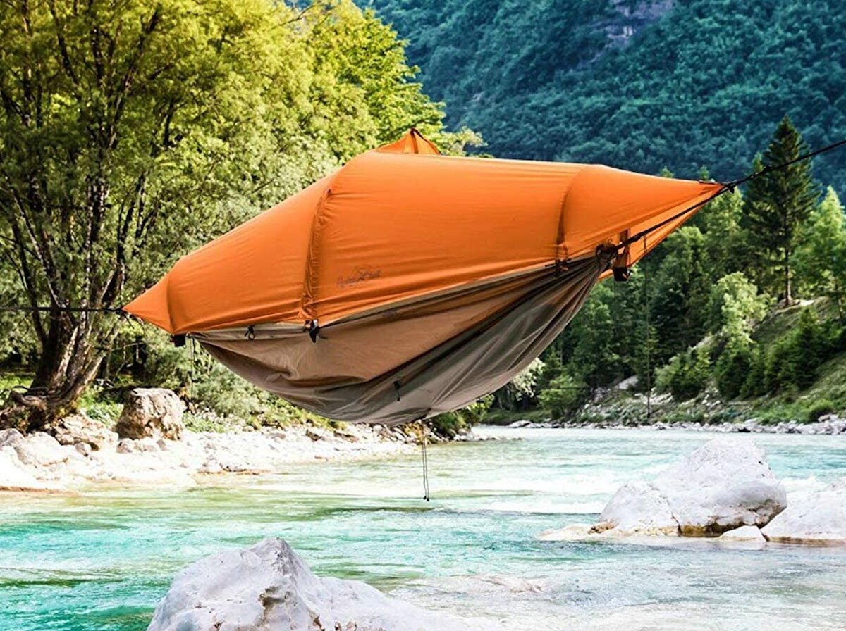 flying tent allinone hammock combines 4 functions in 1 useful