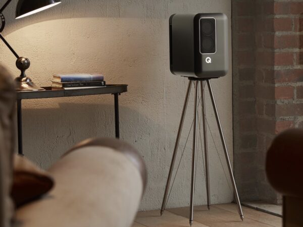 Q Active 200 Speakers by Q Acoustics deliver uncompromised hi-fi sound with minimal design