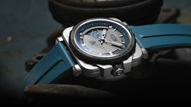 REC Watches RNR ARKONIK limited-edition car watch has material from an iconic Land Rover