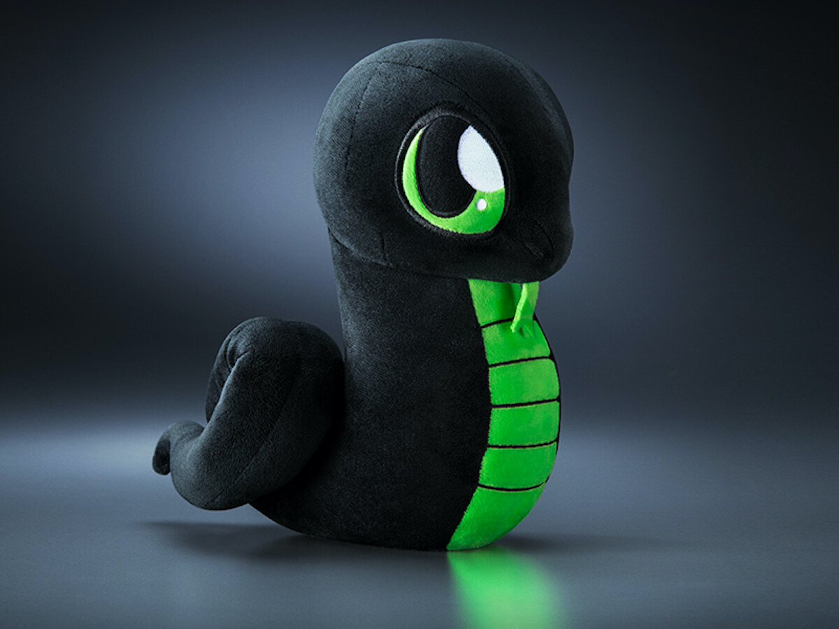 Razer Sneki Snek Slippers have a warm, plush lining and feature recycled materials