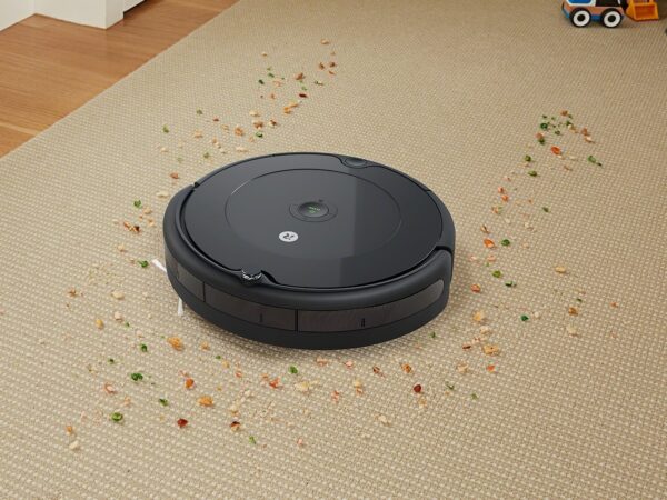 iRobot Roomba 694 robot vacuum has the 3-stage cleaning system and a stylish look