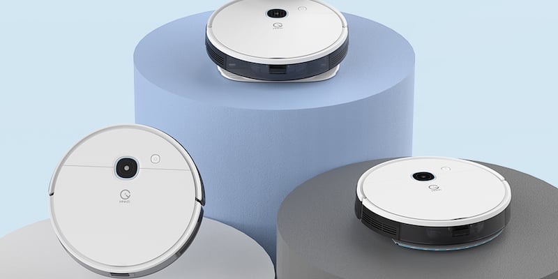 This high-tech robot vacuum series delivers powerful floor cleaning for busy people