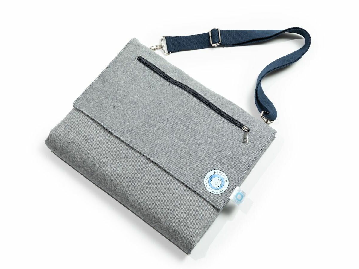 Panolina Diaper Bag with Baby Changing Station is a cute solution with