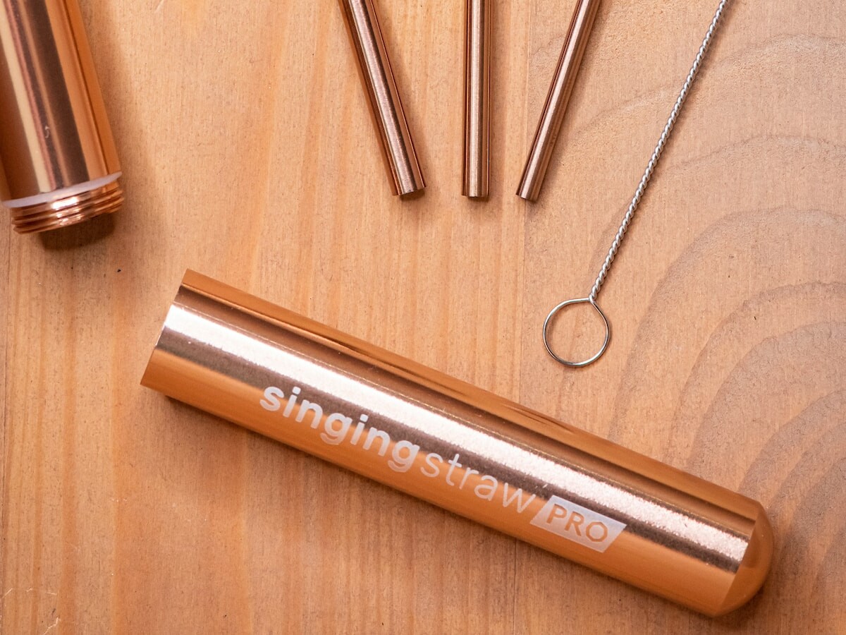 Singing / Straw PRO stainless steel vocal straw helps singers work out