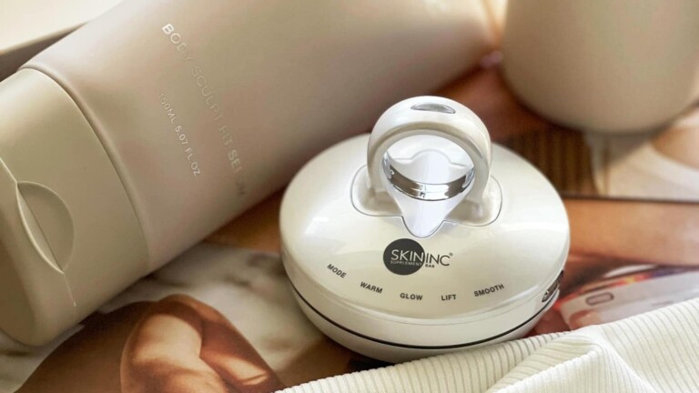 Skin Inc Trilight Body Sculpt Fit skin-firming gadget provides 4 different treatments