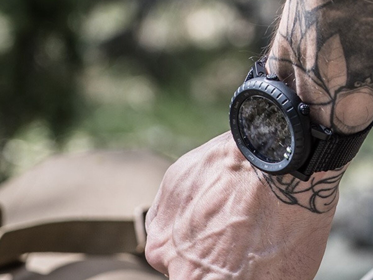 Suunto Core Alpha Stealth outdoor watch features an altimeter, a barometer, and a compass