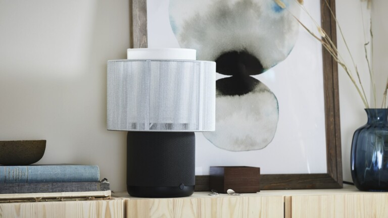 IKEA x Sonos SYMFONISK 2nd-gen table lamp speaker streams music and sets ambiance