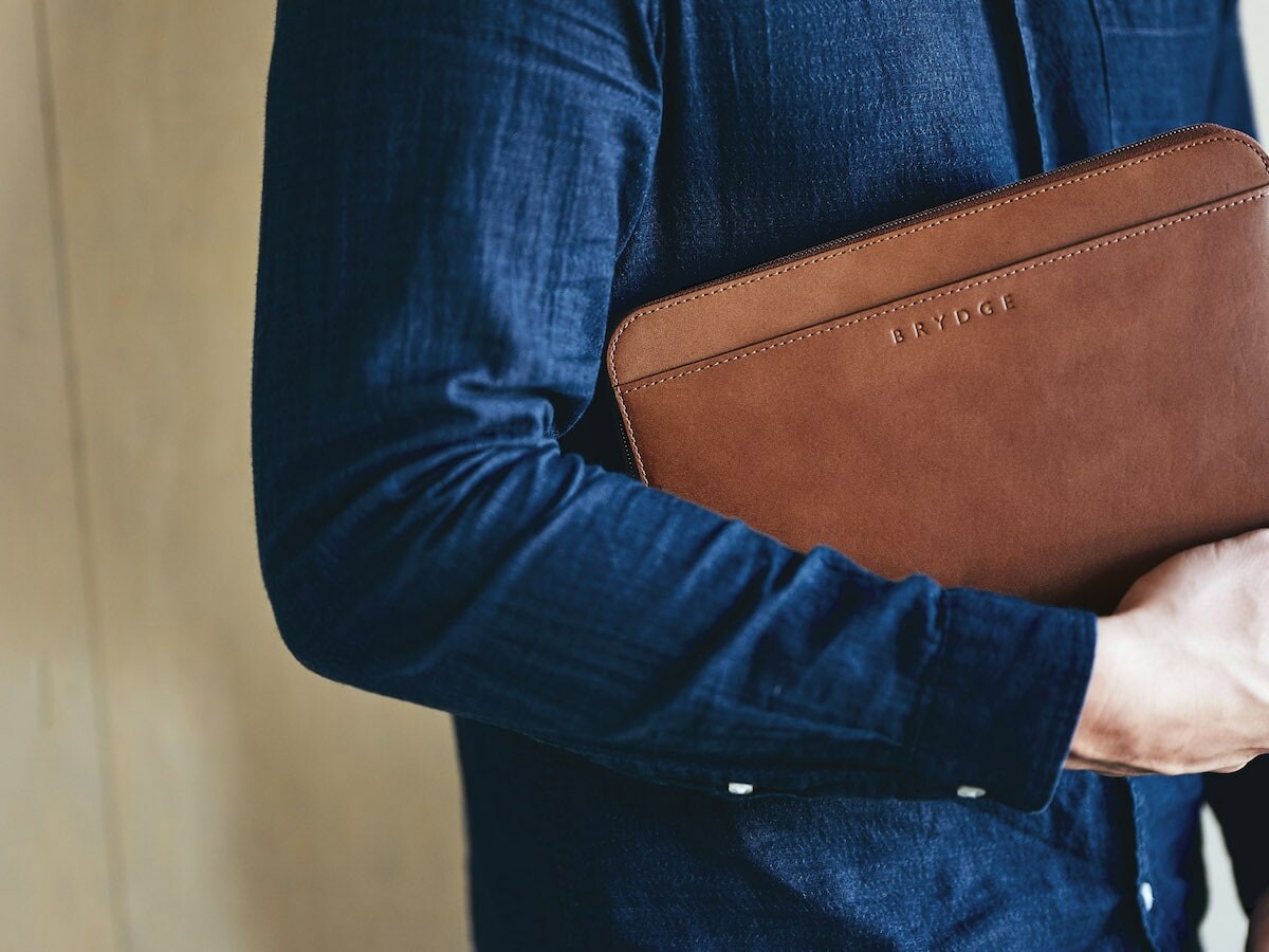 Brydge Leather Organizers for iPads and MacBooks offer a storage and protection solution