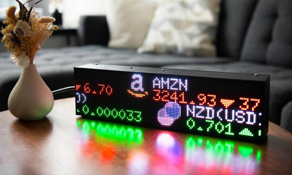 Fintic LED ticker