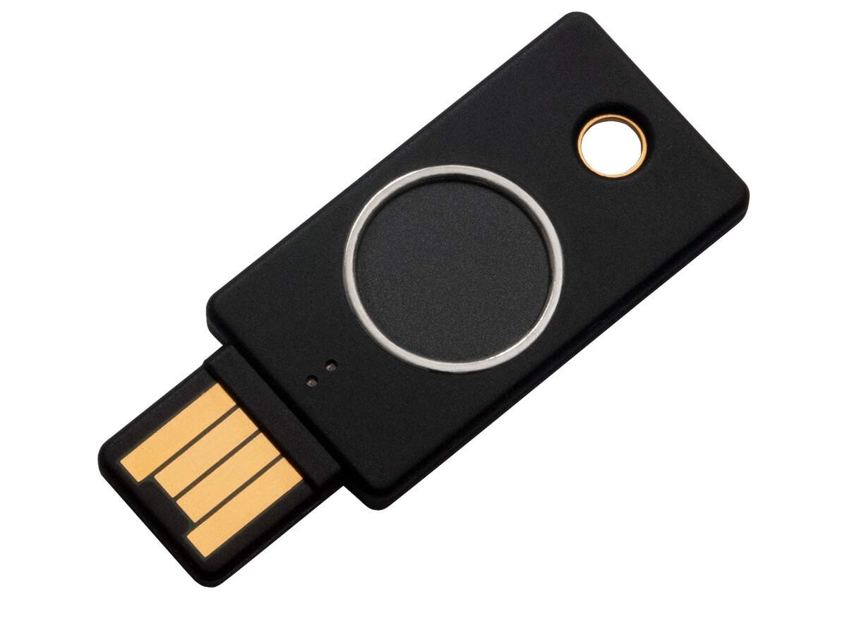 Yubico YubiKey Bio FIDO Edition security key opens your desktop with