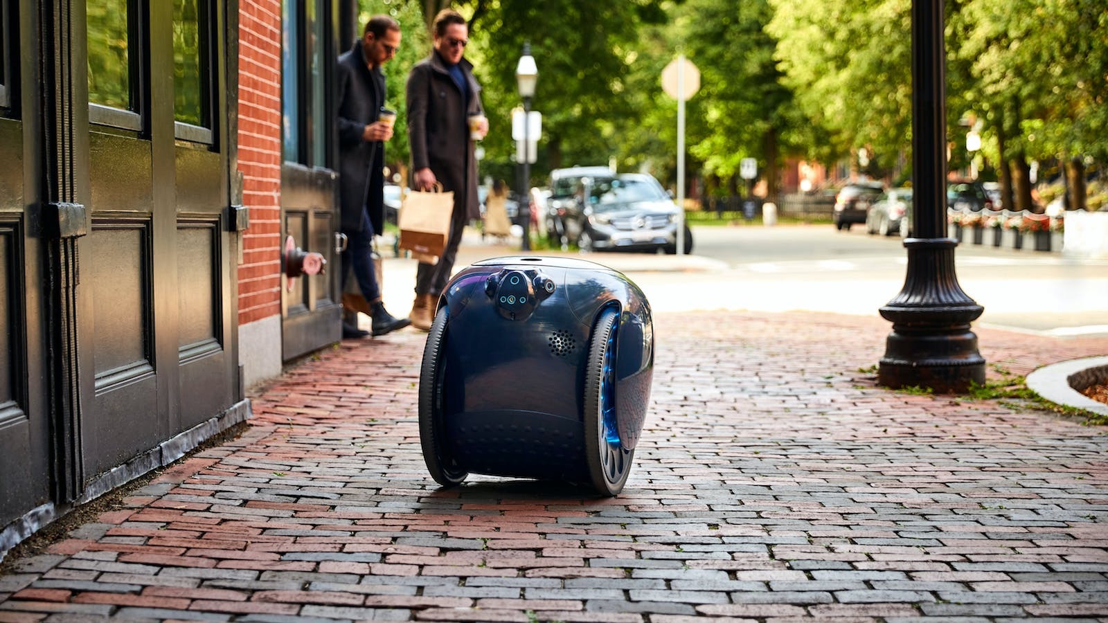 Now there’s actually a robot that can carry your gear for you