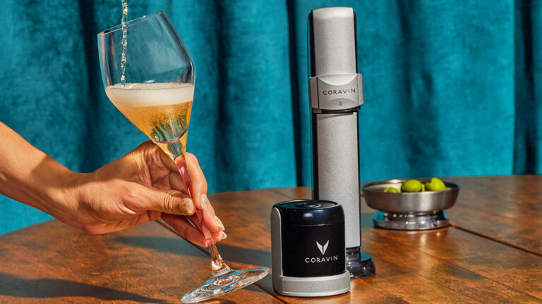 Coravin Sparkling wine preservation system holds alcohol’s freshness for up to 4 weeks